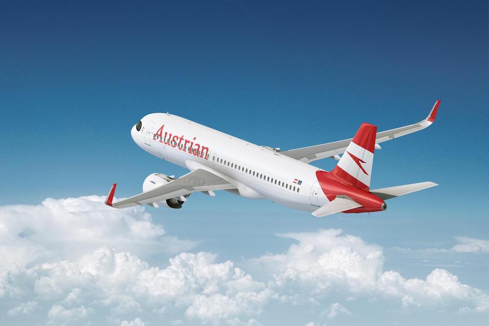 Austrian Airlines im Flug