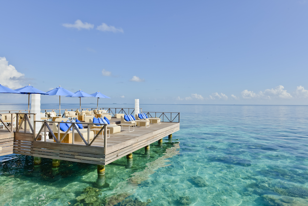 Huvafen Fushi Sunset Deck