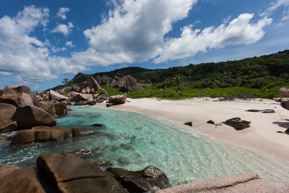 Seychellen La Digue anse Marron