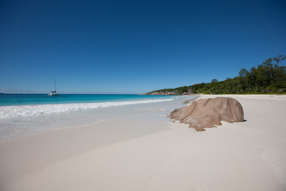 Seychellen La Digue Petite Anse